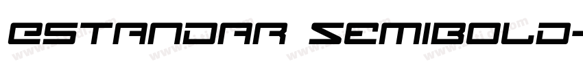 Estandar SemiBold字体转换